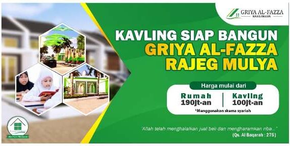 Griya Al Fazza Perumahan Syariah di Rajeg Tangerang