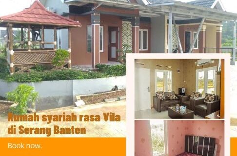 VILLA SHARIA DELTA SERANG : Perumahan Syariah Desain Rumah Etnik Strategis Dekat Pemda, Tol & Stasiun Serang