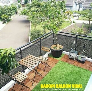 Desain Kanopi Balkon Buat Rumah Anda Makin Cantik & Multifungsi